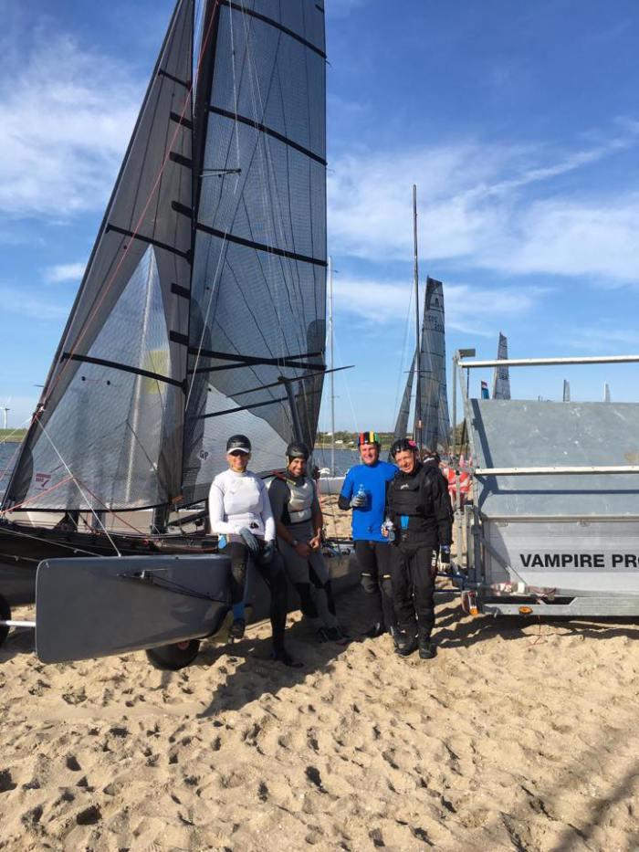 The Vampire Project at Ronde Tiengemeten 2018 photo copyright The Vampire Project taken at  and featuring the Catamaran class