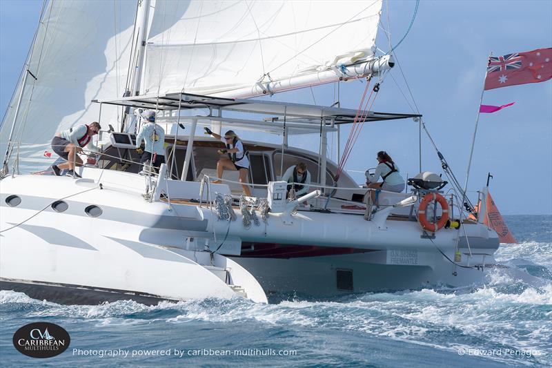 Jetwave Avalon on Caribbean Multihull Challenge day 2 - photo © Edward Penagos