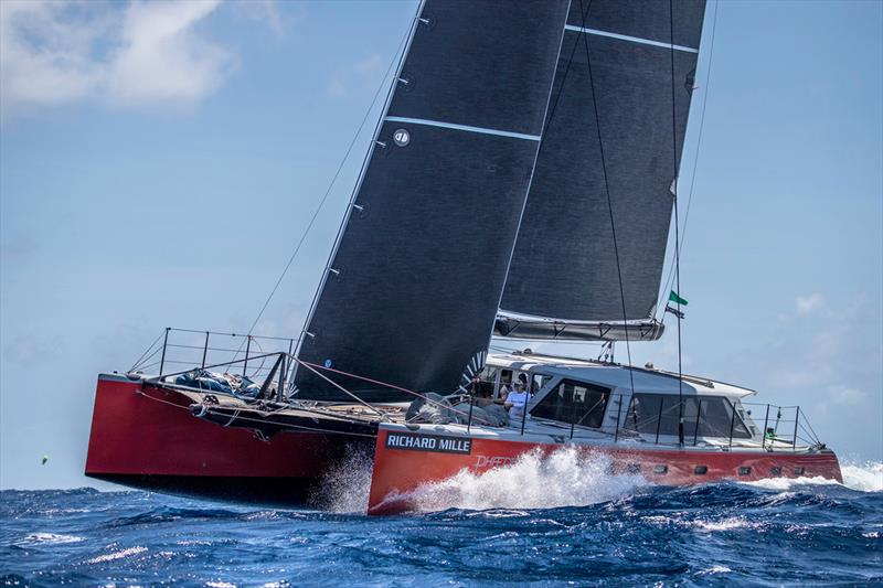 Race 1 on Lloyd Thornburg's Phaedo at Les Voiles de St Barth - photo © Rachel Fallon-Langdon / Team Phaedo