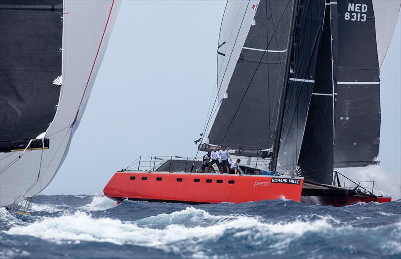 Race 5 on Lloyd Thornburg's Phaedo at Les Voiles de St Barth - photo © Rachel Fallon-Langdon / Team Phaedo