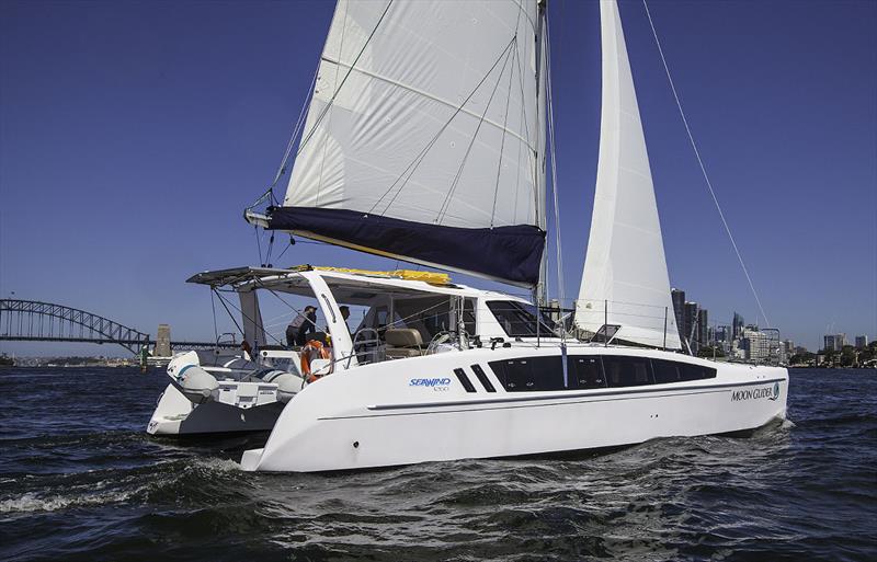 Seawind 1260 is a capable performer, even with the self-tacking jib photo copyright John Curnow taken at  and featuring the Catamaran class