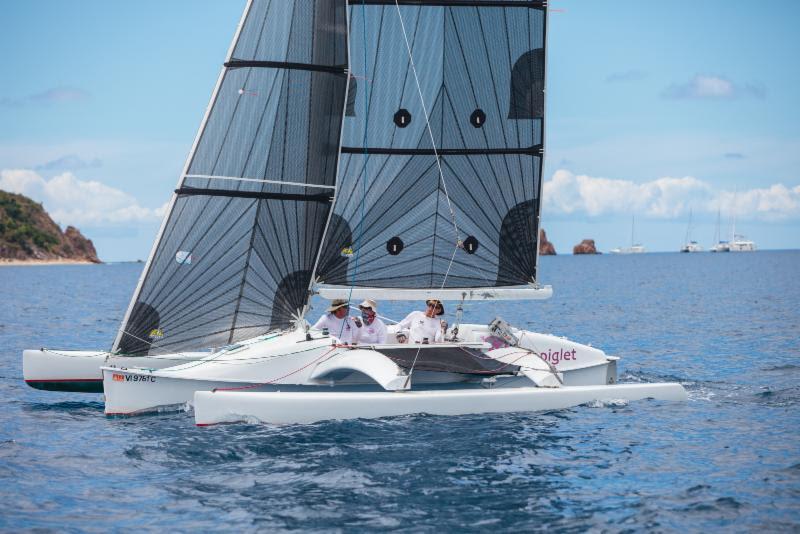 The Sportsboat Multihull division has doubled since the last regatta - BVI Spring Regatta photo copyright Alastair Abrehart taken at Royal BVI Yacht Club and featuring the Catamaran class