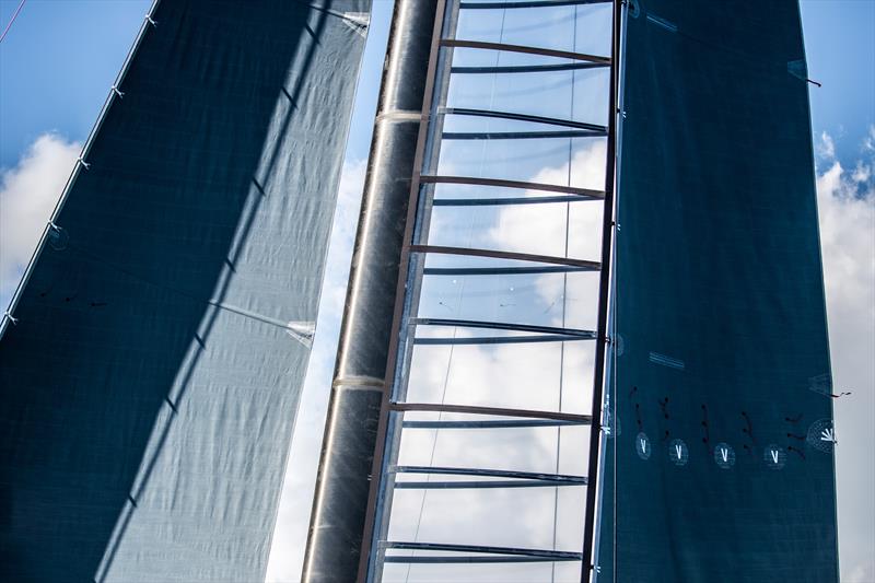The Eagle Class 53's wingsail proves that ewingsails have the potential to go mainstream photo copyright Richard Langdon & Rachel Fallon-Langdon taken at St. Thomas Yacht Club and featuring the Catamaran class