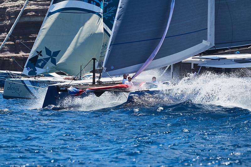 2019 Les Voiles de St. Barth Richard Mille - Day 3 photo copyright Michael Gram taken at  and featuring the Catamaran class
