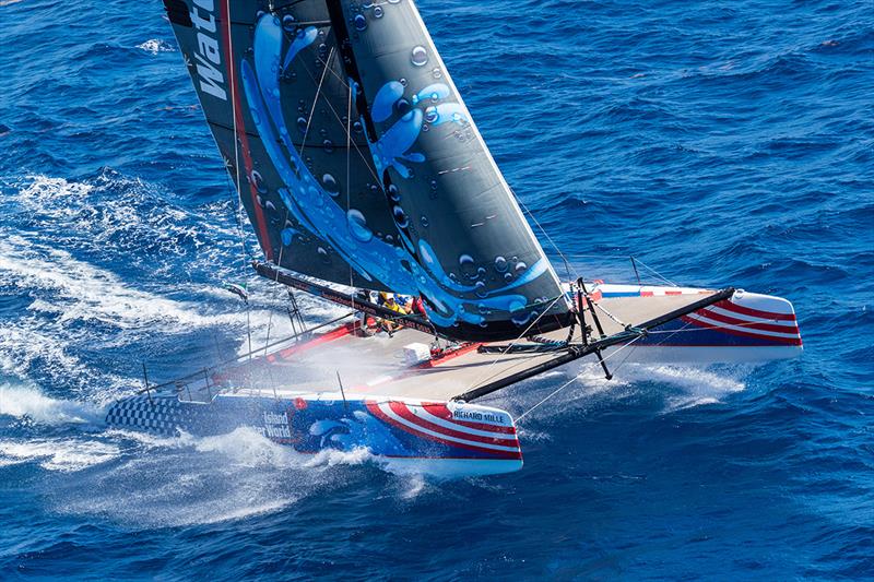 2019 Les Voiles de St. Barth Richard Mille - Day 3 photo copyright Christophe Jouany taken at  and featuring the Catamaran class