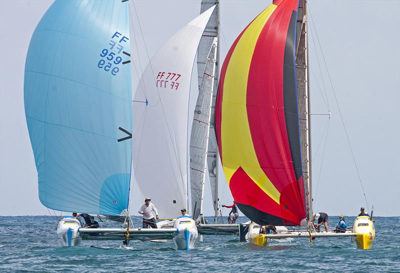 The regatta is popular with sailors around the world for its professional on-the-water race management and onshore experience that is second-to-none - Cape Panwa Hotel Phuket Raceweek photo copyright Guy Nowell taken at Phuket Yacht Club and featuring the Catamaran class