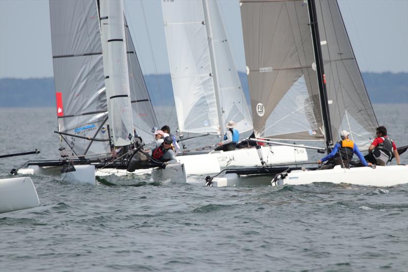 2019 Buzzards Bay Regatta photo copyright Donald Watson / Spectrum Photo taken at New Bedford Yacht Club and featuring the Catamaran class