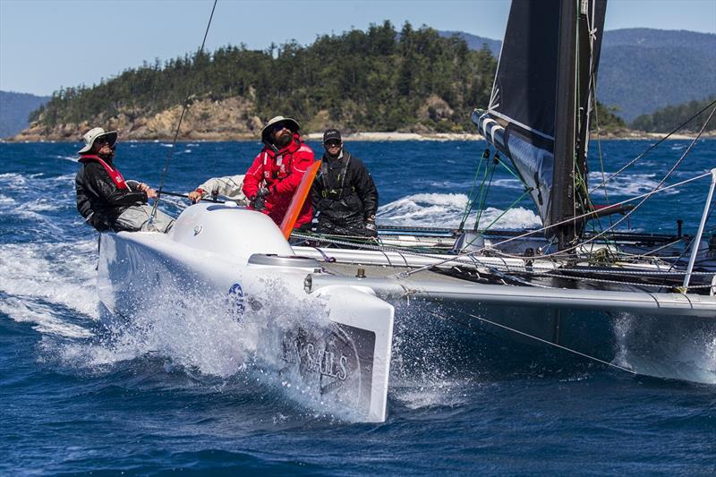 Ullman Sails won the Australian Multihull Champs Division 1 - 2019 Airlie Beach Race Week photo copyright Andrea Francolini taken at Whitsunday Sailing Club and featuring the Catamaran class