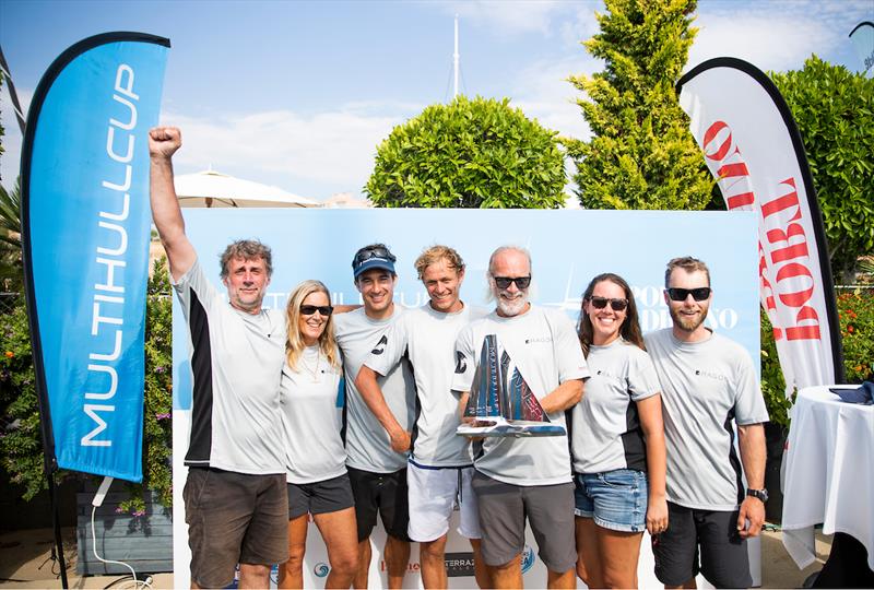 Multihull Cup prize giving - photo © Sailing Energy