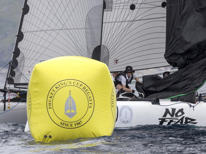 No Fear. Phuket King's Cup 2019 photo copyright Guy Nowell / Phuket King's Cup taken at Royal Varuna Yacht Club and featuring the Catamaran class