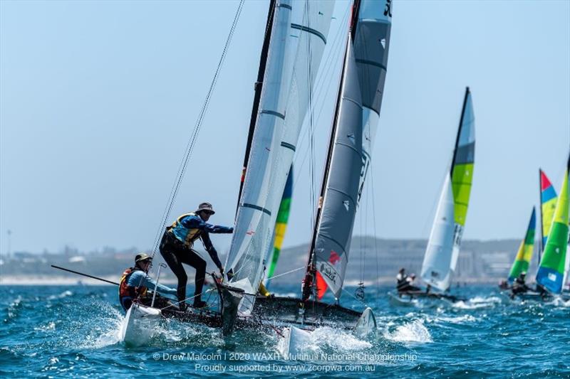 WAXIT National Championship photo copyright Drew Malcolm taken at Jervoise Bay Sailing Club and featuring the Catamaran class