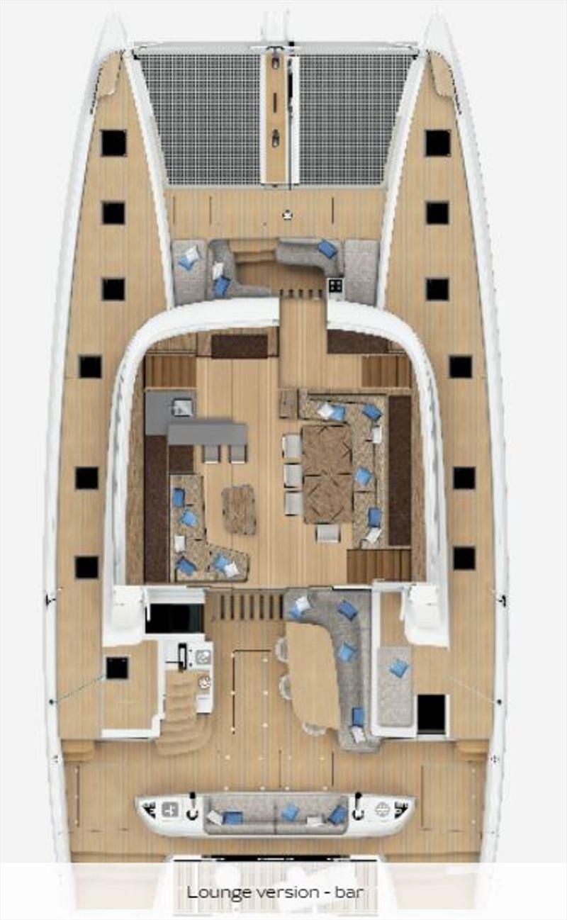Lagoon Sixty 5 - Lounge version - Bar photo copyright Lagoon Catamarans taken at  and featuring the Catamaran class