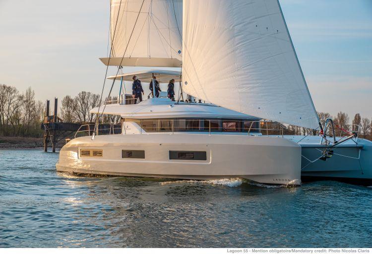 The new Lagoon 55 - photo © Lagoon