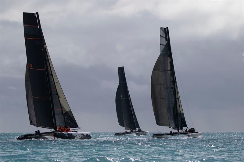 The Extremes in Multihull Racing Division 1 ABRW photo copyright Shirley Wodson taken at Whitsunday Sailing Club and featuring the Catamaran class