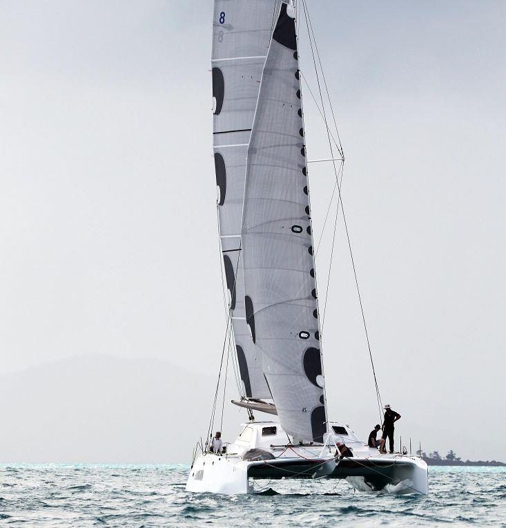 Rushour is suited to long courses - Airlie Beach Race Week day 6 photo copyright Shirley Wodson taken at Whitsunday Sailing Club and featuring the Catamaran class