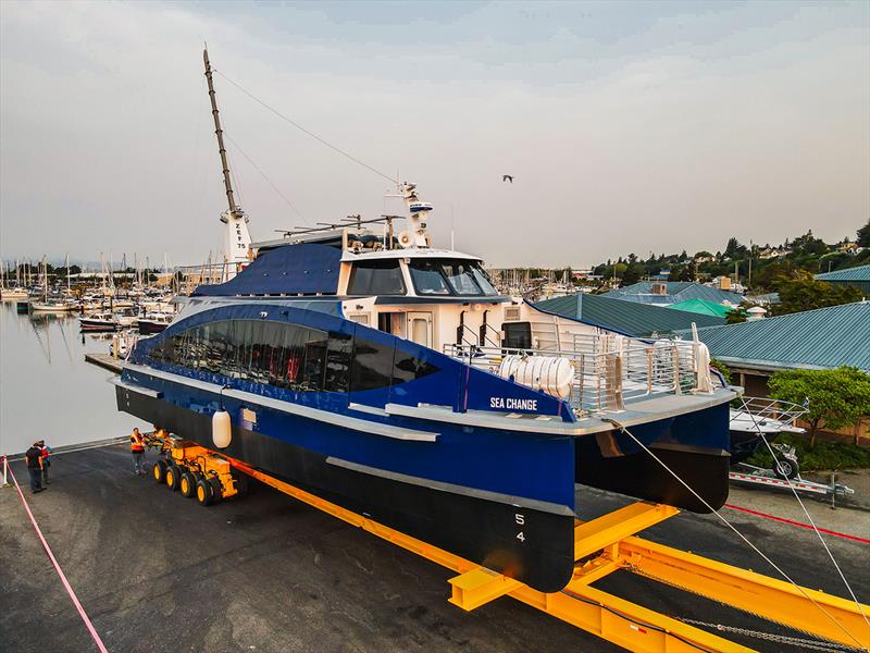 Sea Change photo copyright Incat Crowther taken at  and featuring the Catamaran class