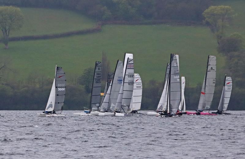 Bala Catamaran Open 2022 photo copyright John Hunter taken at Bala Sailing Club and featuring the Catamaran class