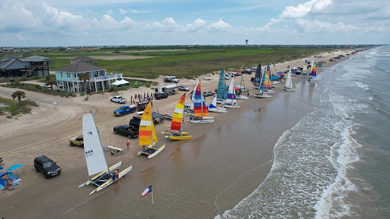 The whole fleet shortly after finishing on Sunday afternoon June 3, 2022 - Westwood Wealth Management Prindle 50th Year North Americans - photo © Greg Congdon