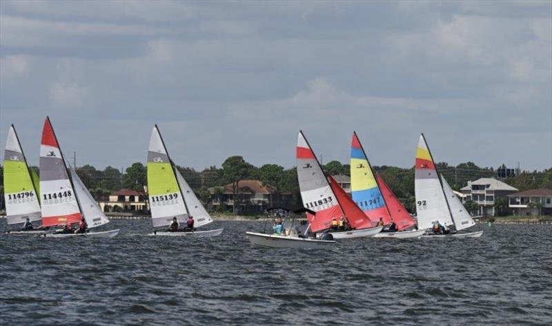 Racecourse action at the Juana Good Time Regatta.  - photo © Image courtesy of Juana Good Time Regatta
