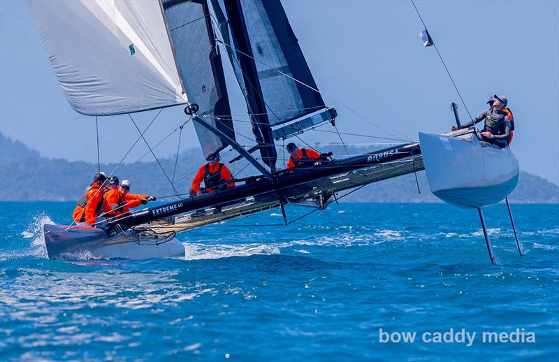 2022 Hamilton Island Race Week photo copyright Bow Caddy Media taken at Hamilton Island Yacht Club and featuring the Catamaran class