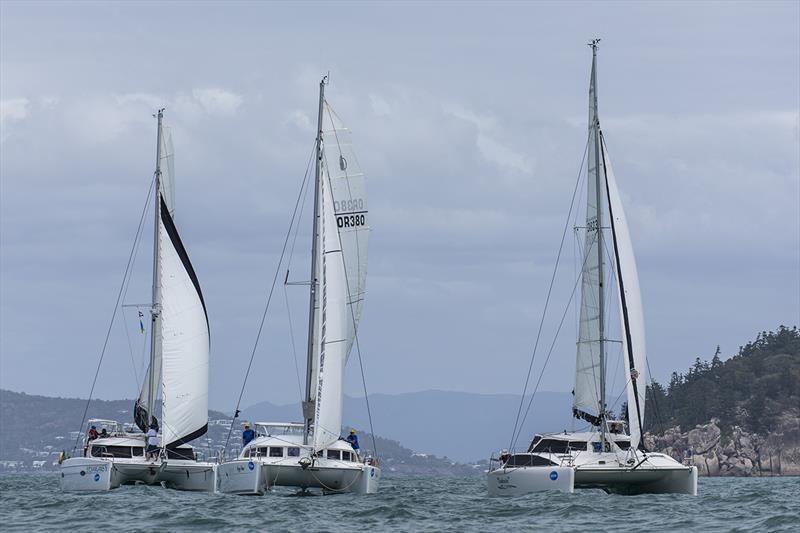 Shenanigans, Happy Hour and Salacia get playful on the start line - SeaLink Magnetic Island Race Week - photo © Andrea Francolini