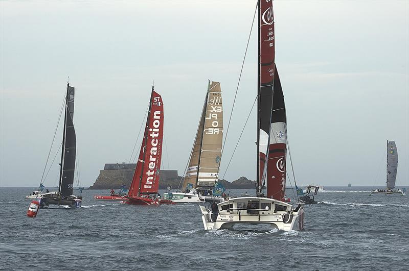 La Route du Rhum - Destination Guadeloupe photo copyright Arnaud Pilpré taken at  and featuring the Catamaran class