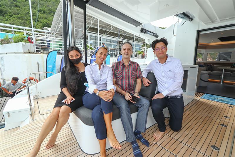 Asia Pacific premiere of Lagoon 55 photo copyright Simpson Marine taken at  and featuring the Catamaran class