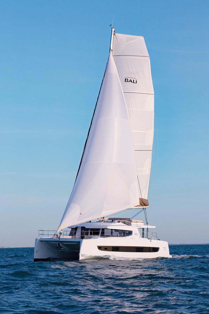 Catana Bali 4.4 catamaran, `Halyna` photo copyright Heather Johnston taken at  and featuring the Catamaran class