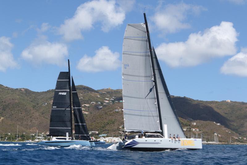 Offshore Multihulls - Gunboat 62 Mach Schnell, and HH66 Nemo - BVI Spring Regatta & Sailing Festival, Day 3 - photo © Ingrid Abery / www.ingridabery.com