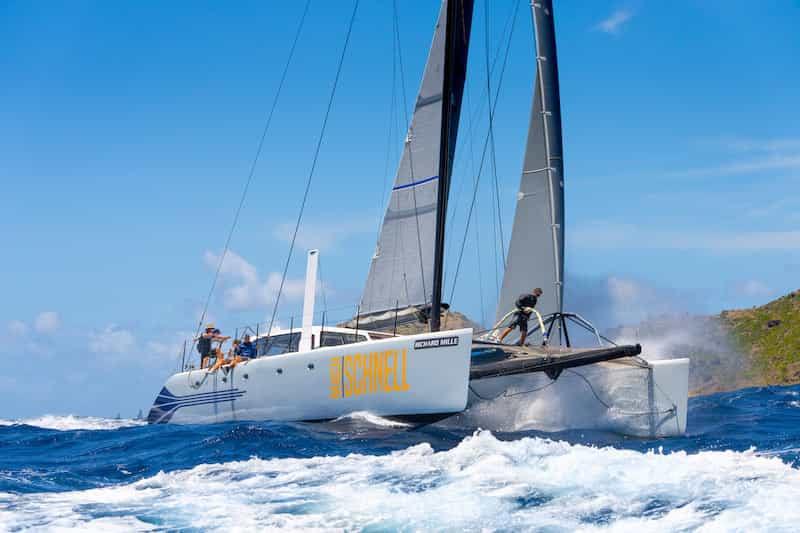 Les Voiles de St Barth Richard Mille photo copyright Christophe Jouany taken at Saint Barth Yacht Club and featuring the Catamaran class