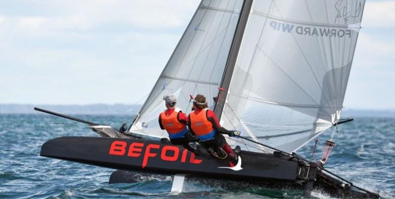 BeFoil 16 Carbon photo copyright Christophe Le Bohec taken at  and featuring the Catamaran class