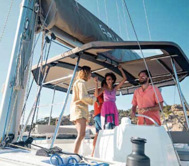 Bali 4.6 - Helm station photo copyright Yacht Share Mariner taken at  and featuring the Catamaran class