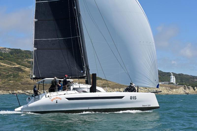 Third Rolex Fastnet Race for James Holder on his Dazcat 1295 catamaran Slinky Malinki - Rolex Fastnet Race - photo © Rick Tomlinson