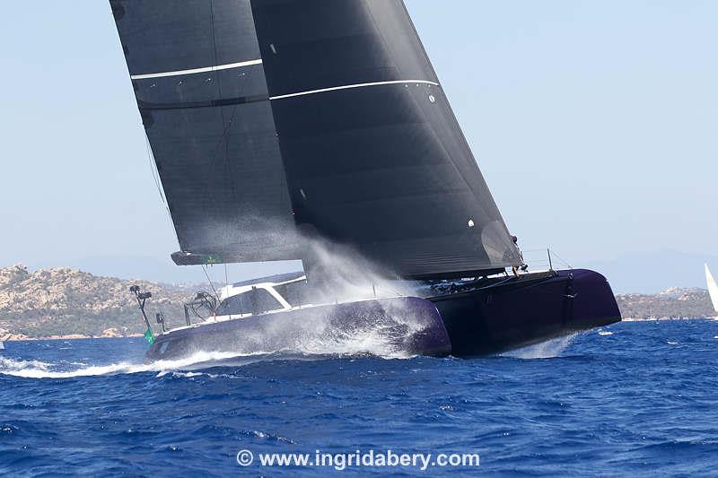 Maxi Yacht Rolex Cup 2023 photo copyright Ingrid Abery / www.ingridabery.com taken at Yacht Club Costa Smeralda and featuring the Catamaran class
