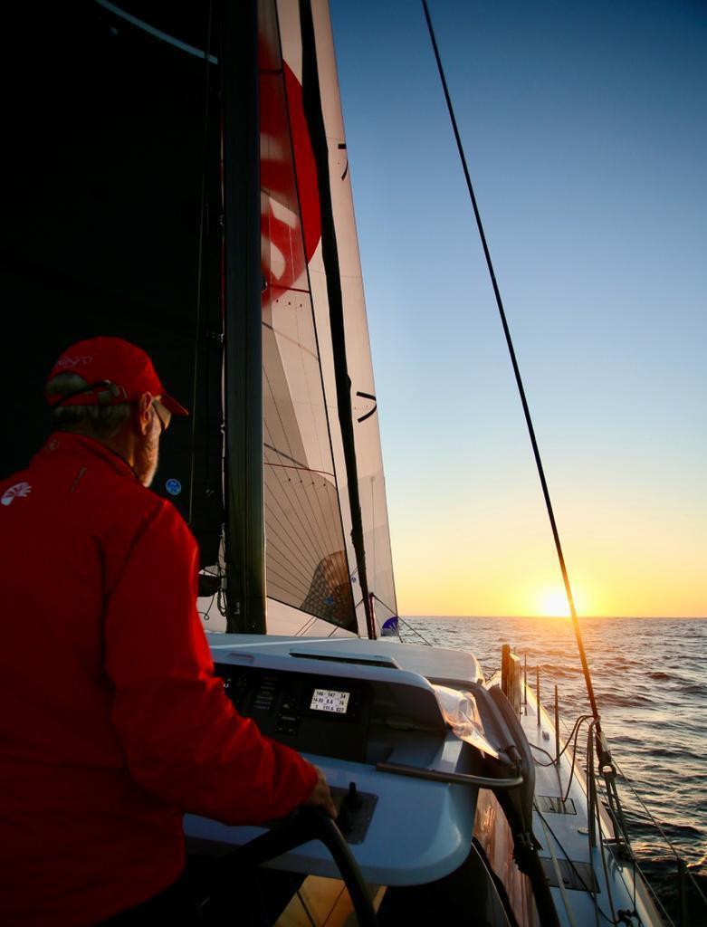 RORC Transatlantic Race 2024 - Another beautiful shot from the Atlantic photo copyright Helena Darvelid / Allegra taken at Royal Ocean Racing Club and featuring the Catamaran class