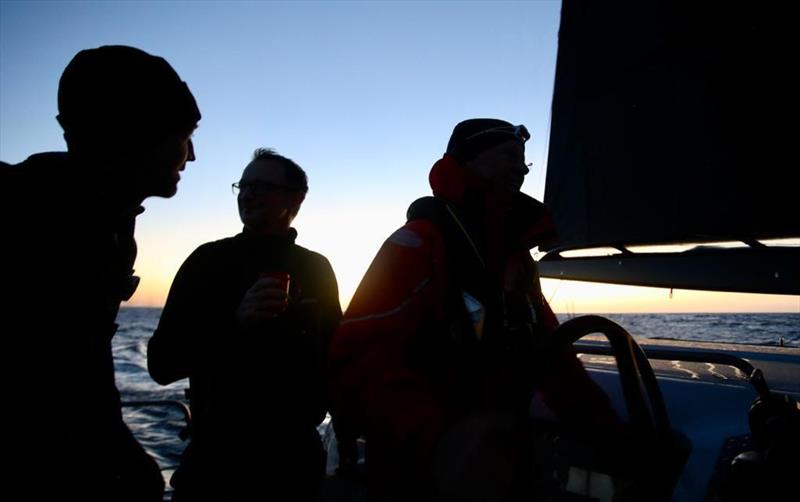 RORC Transatlantic Race 2024 aboard Allegra photo copyright Helena Darvelid / Allegra taken at Royal Ocean Racing Club and featuring the Catamaran class