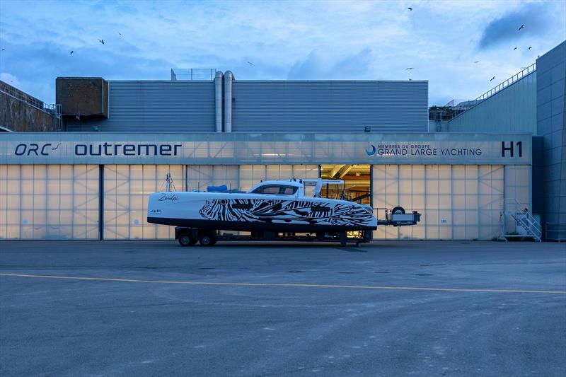 Outremer 45 built on the Lorient site - photo © Julien Stintzy