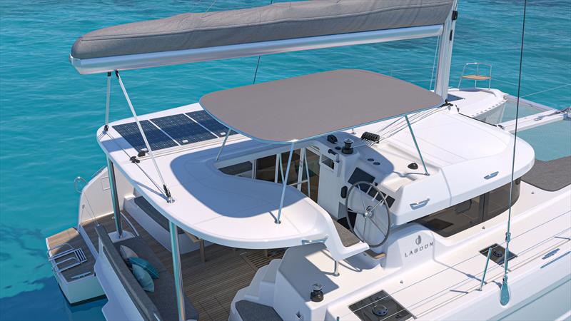 Lagoon 38 - Saloon - photo © Lagoon Catamarans