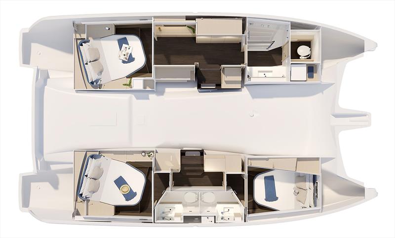 FP41 Maestro with three heads photo copyright Fountaine Pajot taken at  and featuring the Catamaran class