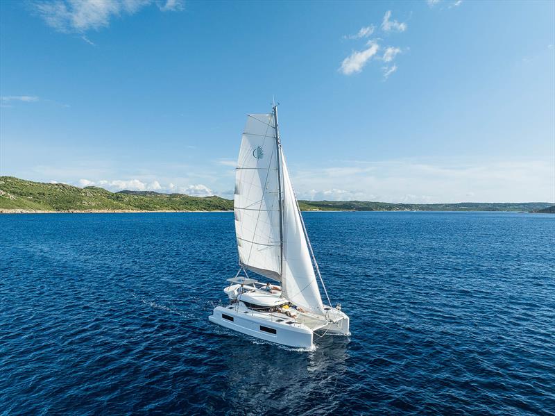 Lagoon 38 with 79m2 of sail area photo copyright Lagoon Catamarans taken at  and featuring the Catamaran class