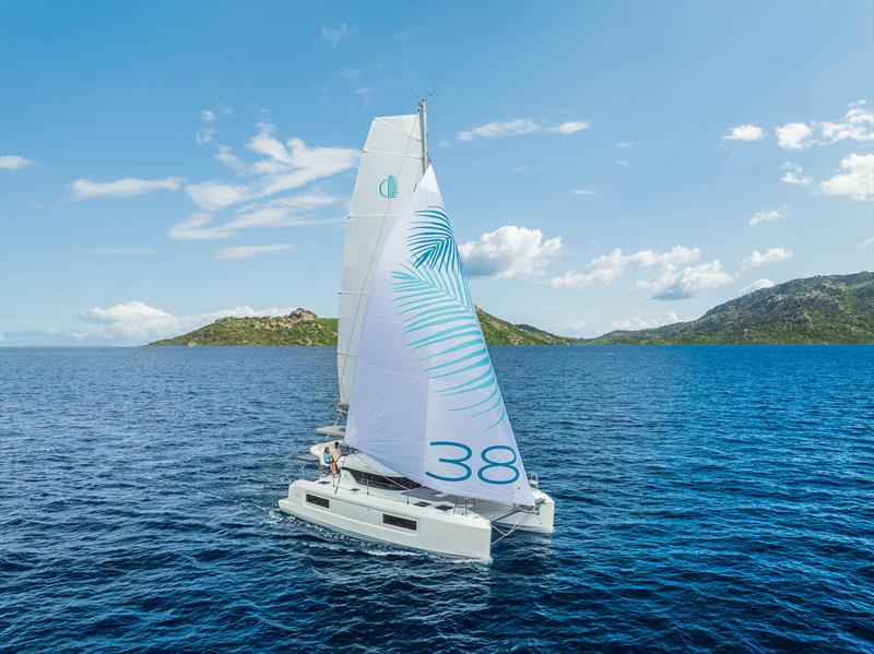 Lagoon 38 using the Code Zero to effect photo copyright Lagoon Catamarans taken at  and featuring the Catamaran class