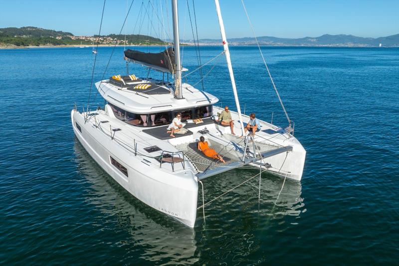 Lagoon 43 on display - photo © Lagoon Catamarans
