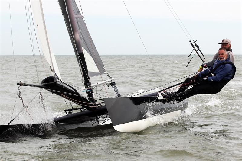 East Coast Piers Race - Day 2 photo copyright Nick Champion / www.championmarinephotography.co.uk taken at Marconi Sailing Club and featuring the Catamaran class