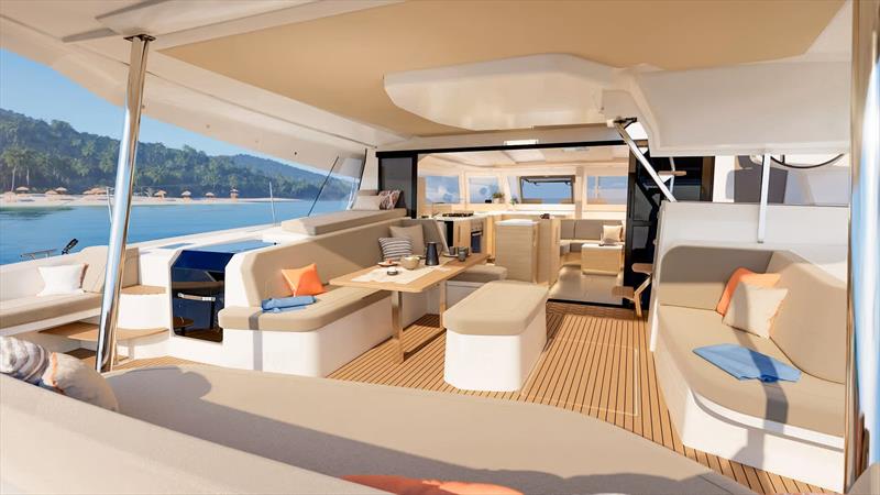 FP48 photo copyright Fountaine Pajot taken at  and featuring the Catamaran class