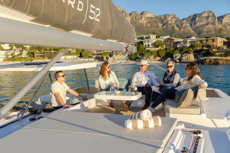 Leopard 52 Lounge photo copyright Leopard Catamarans taken at  and featuring the Catamaran class