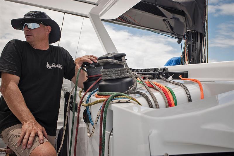 Evening Star - quality deck hardware and cordage - simplicity and durability at its core! photo copyright Mahi Boats taken at  and featuring the Catamaran class