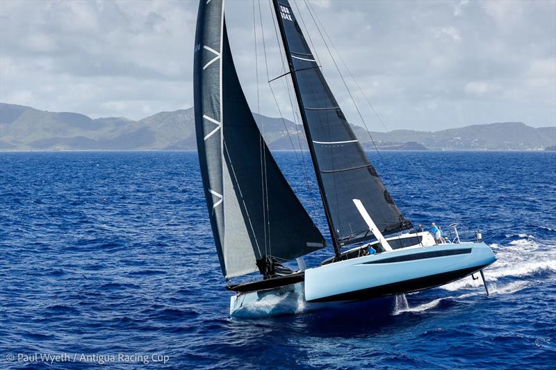 Antigua Racing Cup 2026 Day 1 - Adrian Lee's HH66 Catamaran Lee Overlay Partners III - photo © Paul Wyeth / Antigua Racing Cup