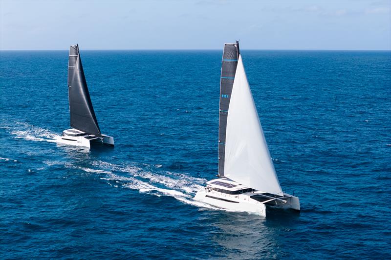 Cure 55s Ripple and Miyu photo copyright Cure Marine taken at  and featuring the Catamaran class