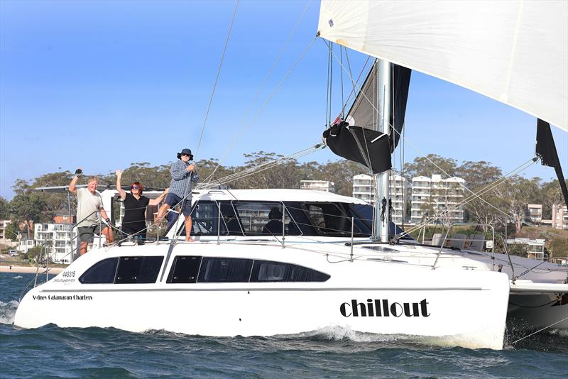 Chillout on Day 3 of the 2026 Sail Port Stephens Super Series - photo © Promocean Media