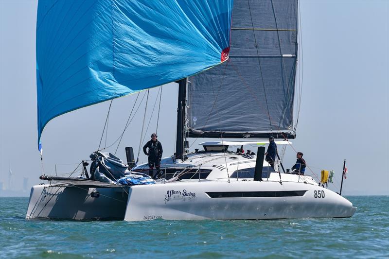 Didier Bouillard's Dazcat 1295 Minor Swing - photo © Rick Tomlinson / RORC